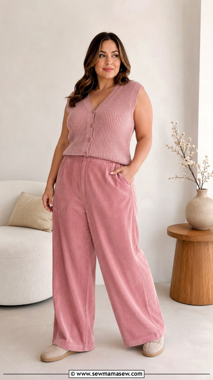Midsize Spring Outfit With Monochrome Set - 30 Spring outfits for midsize women