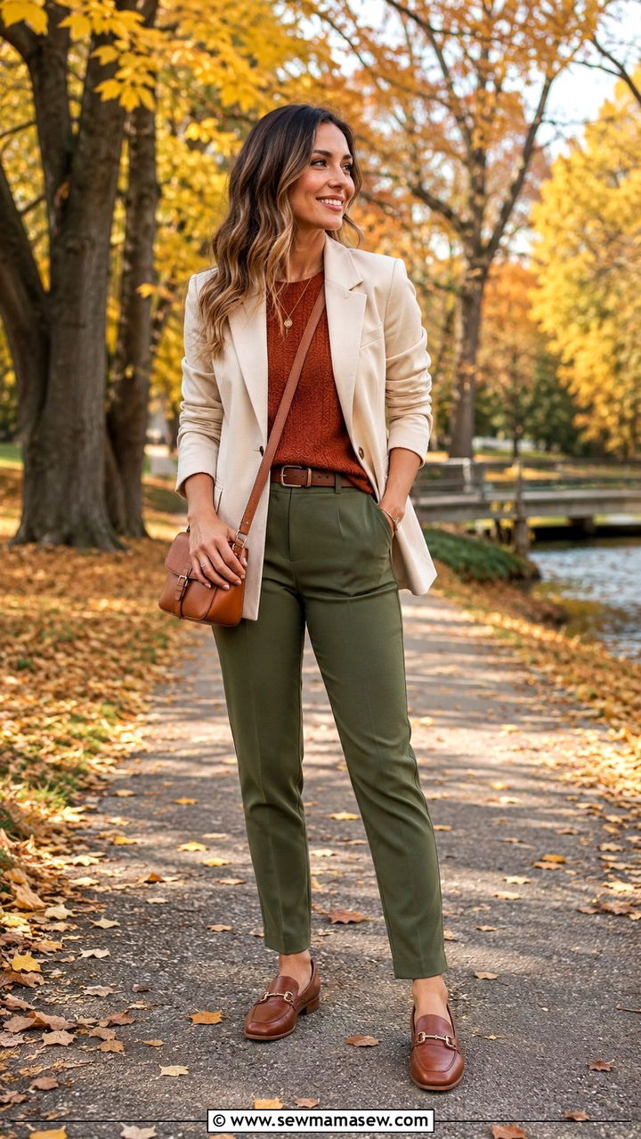 Mixed Earth Tone Outfit - 30 Earth tone outfit ideas
