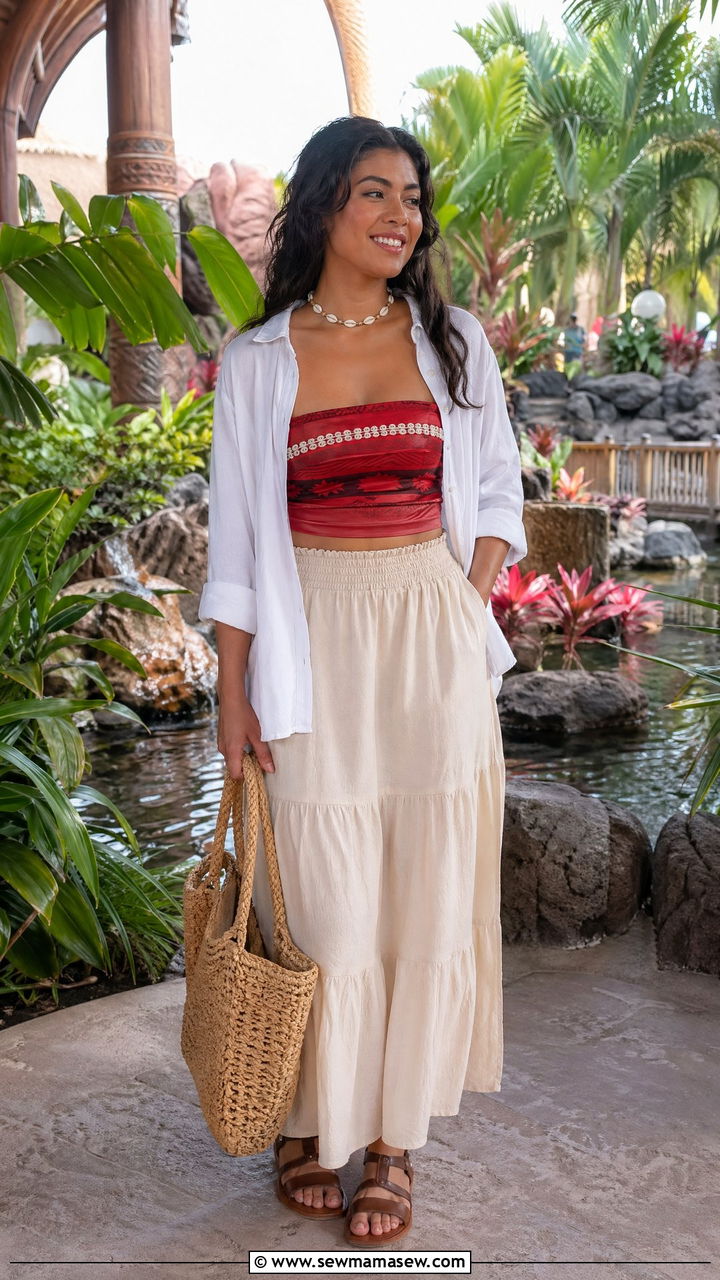 Moana Journey of Water Outfit - 35 Epcot outfit ideas