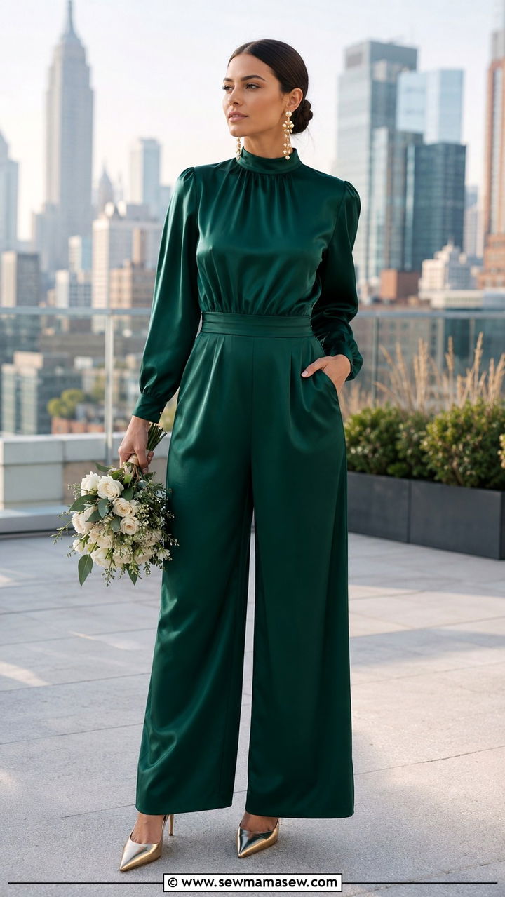 Modest Bridesmaid Jumpsuit Outfit - 25 Modest outfit ideas for bridesmaid
