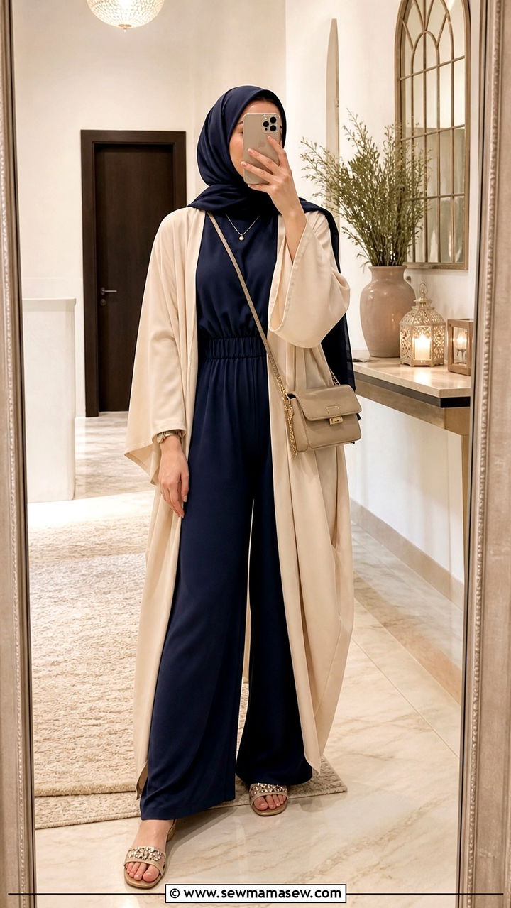 Modest Jumpsuit Suhoor Outfit - 20 Suhoor outfit ideas