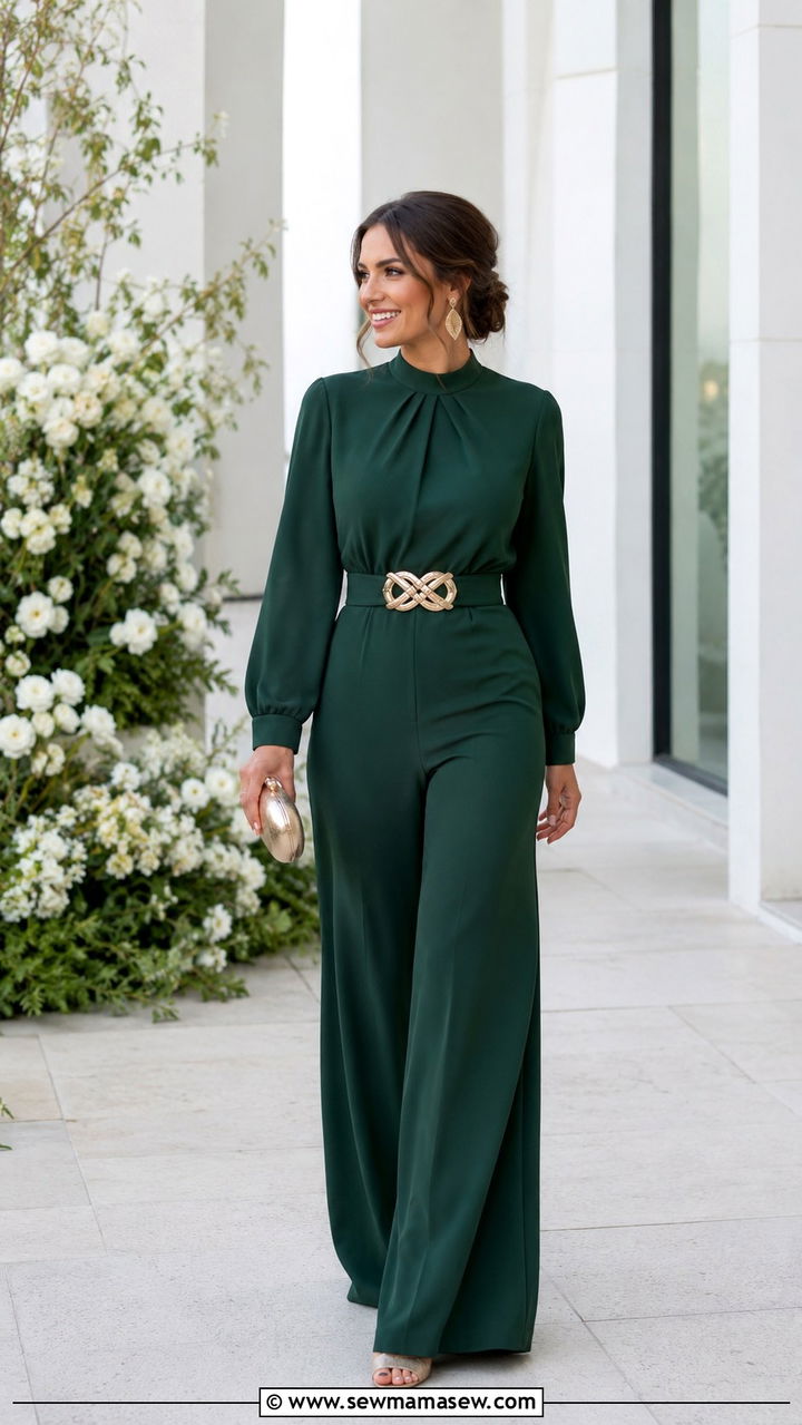 Modest Jumpsuit for Wedding Guest Sister of the Bride - 20 Modest outfit ideas for sister of the bride