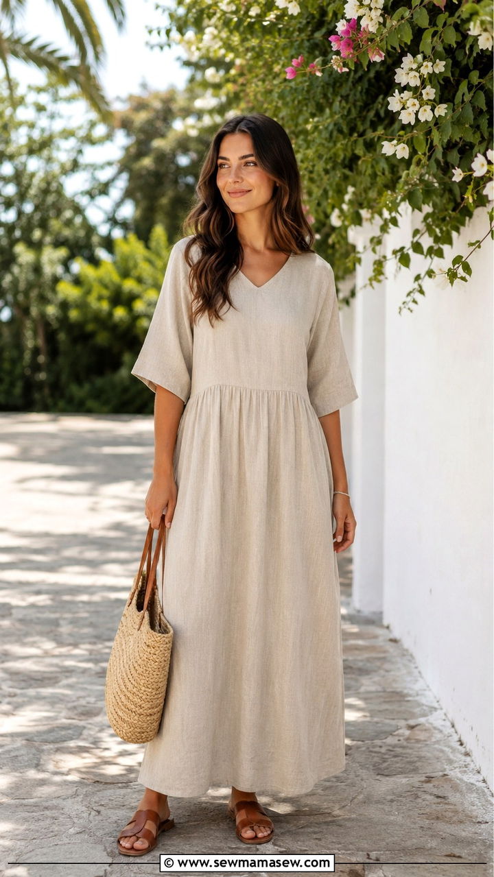 Modest Summer Maxi Dress Outfit - 30 Modest summer outfits