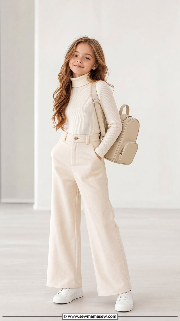 Modest Tween Wide Leg Pants Outfit - 25 Tween outfit ideas modest