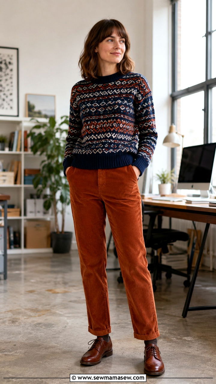 Mohair Cardigan With Slip Skirt And Ankle Boots - 20 Eclectic grandpa outfit ideas for work