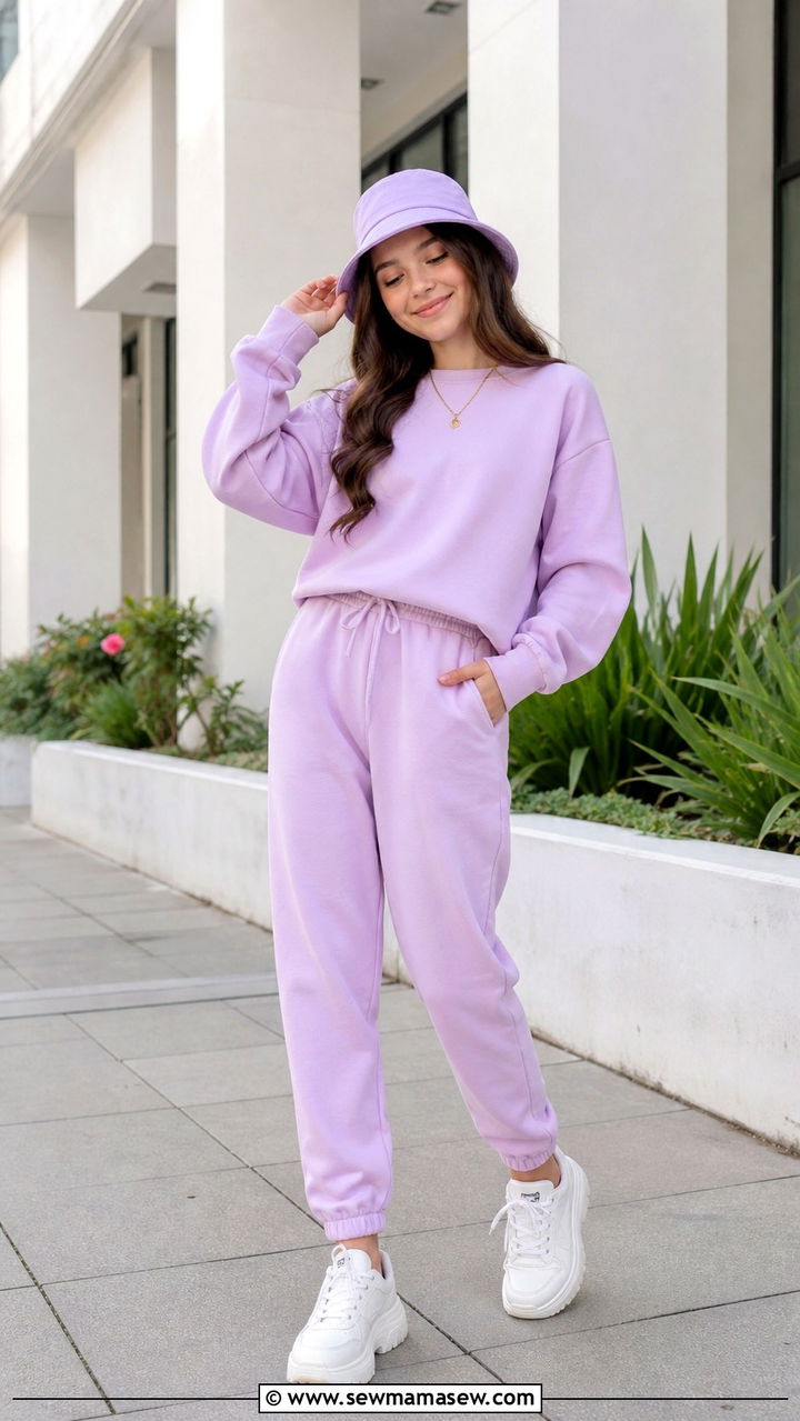 Monochrome Co Ord Set With Chunky Sneakers - 20 8th grade graduation outfit ideas