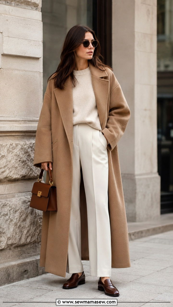 Monochrome Knit Lounge Set Outfit - 30 Stealth wealth outfit ideas 2026