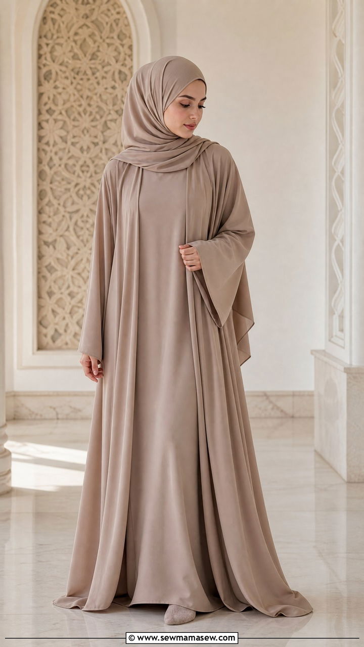Monochrome Modest Outfit For Mosque - 20 Modest outfit ideas for mosque