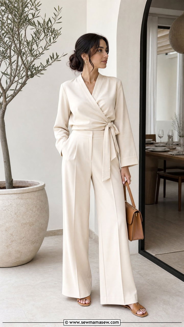 Monochrome Neutral Set Modest Birthday Outfit - 25 modest birthday outfit ideas