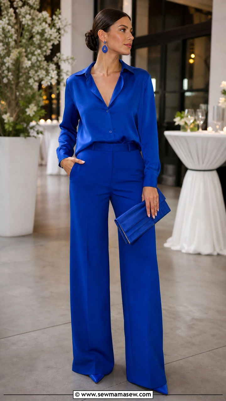 Monochrome bold color outfit - 40 Spring style ideas
