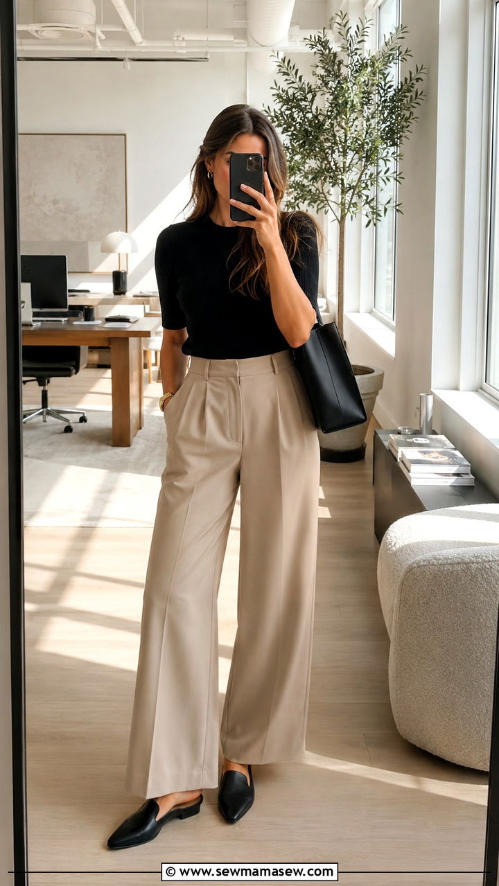 Monochrome grey suit with minimal accessories - 20 Startup founder outfit ideas