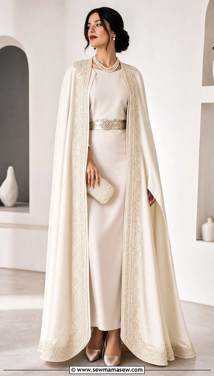 Moroccan Selham Cape Outfit For Eid - 25 Eid outfit ideas Moroccan