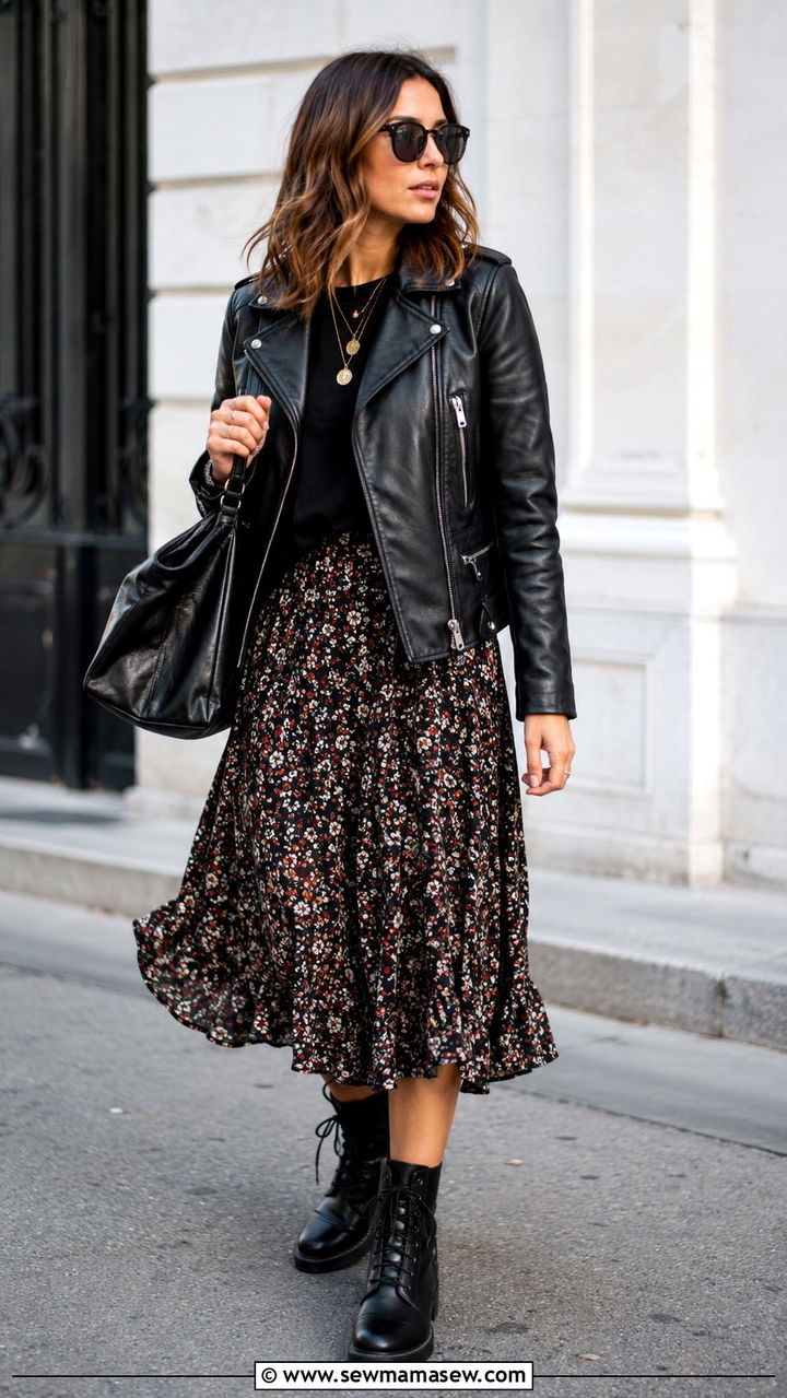Moto Boho Outfit - 30 Pinterest outfits ideas