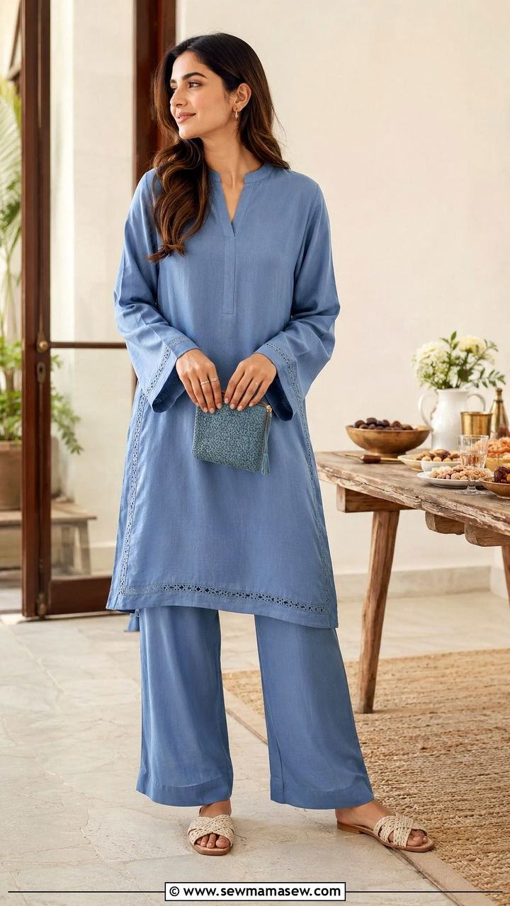 Mukhawar Set for Intimate Gatherings - 20 Modest outfit ideas for iftar