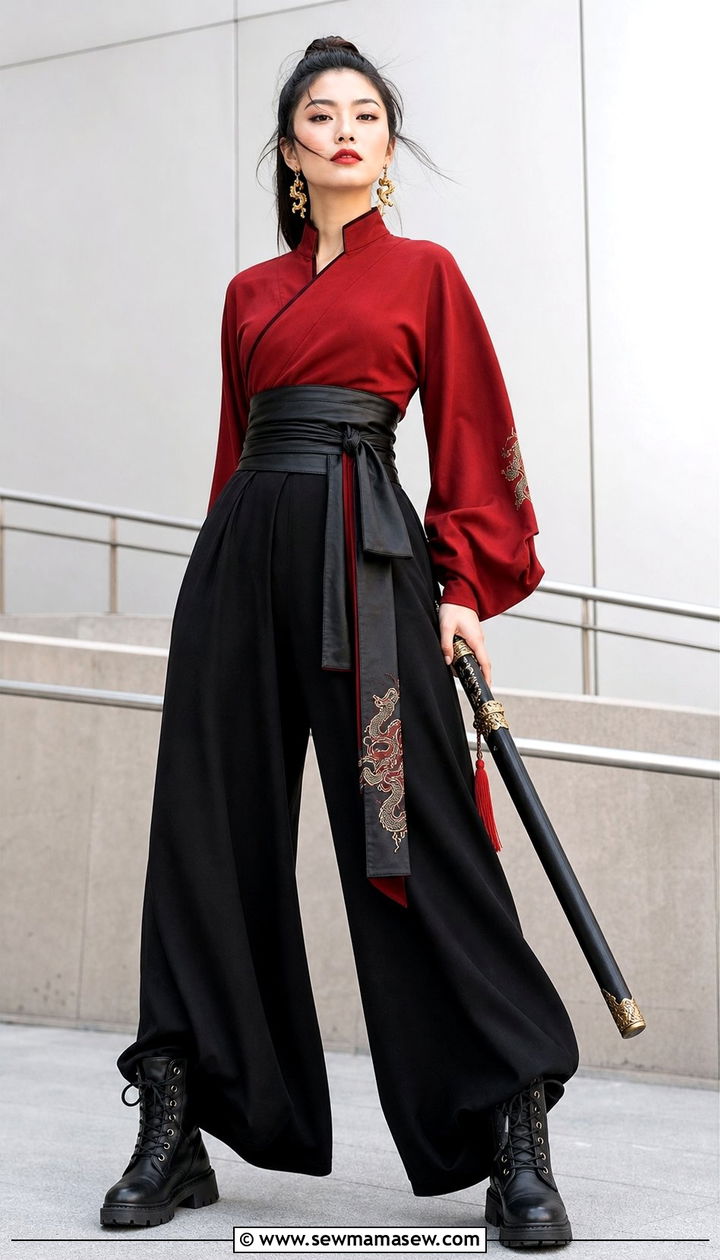 Mulan warrior Disneybound outfit - 25 Disney princess bounding ideas
