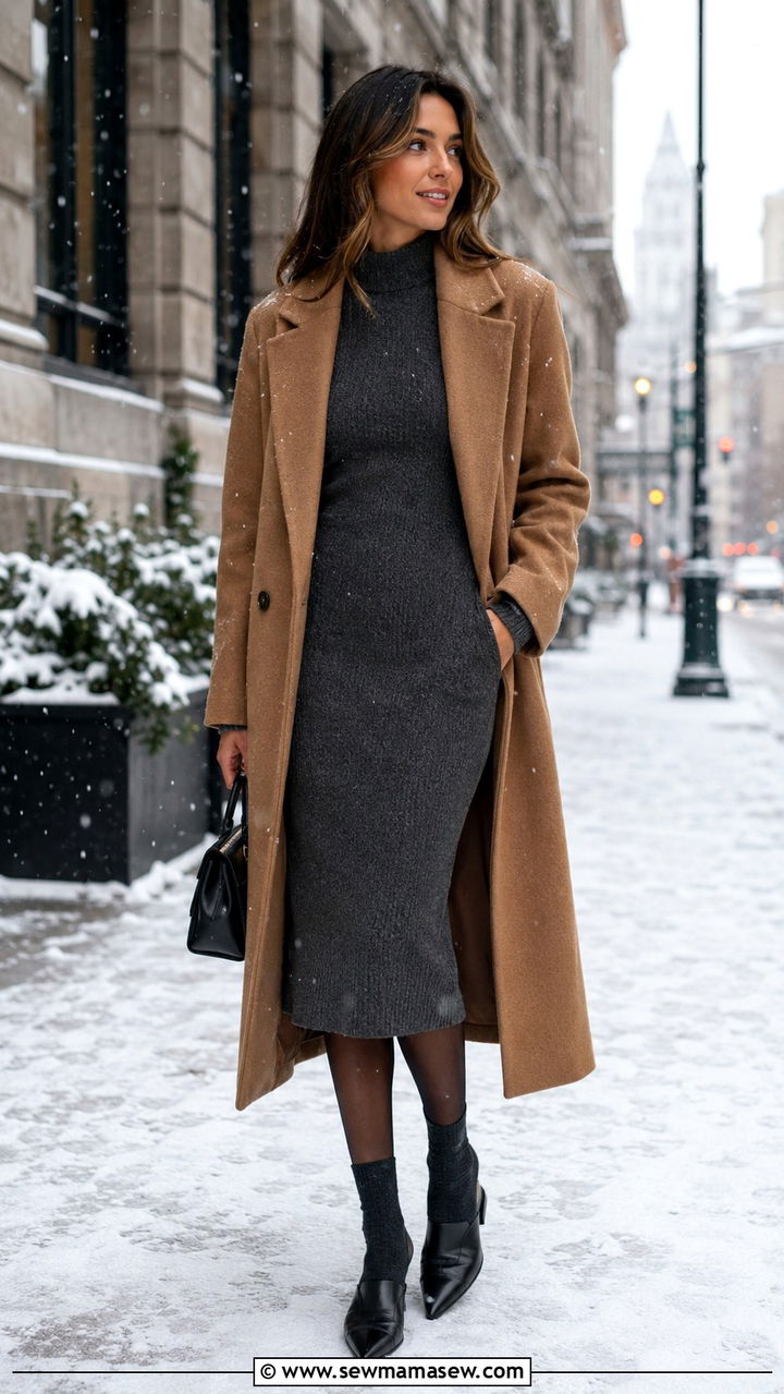 Mules With Socks Winter Outfit - 30 How to style mules
