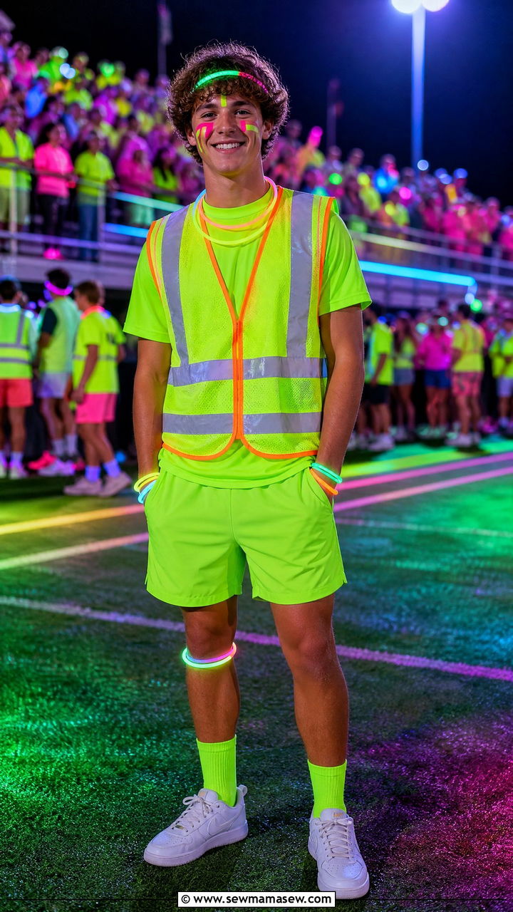 Neon Theme Football Game Outfit Ideas - 25 Gameday outfit ideas high school