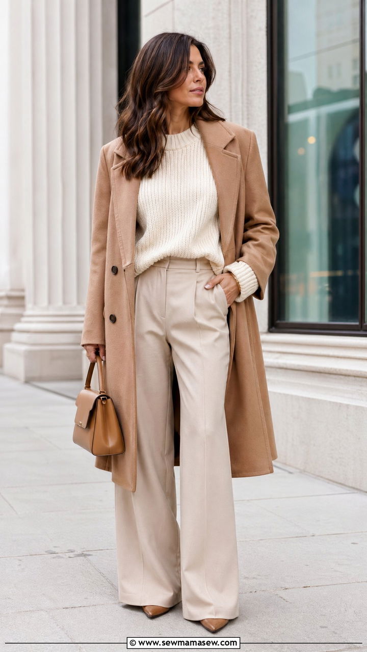 Neutral Monochrome Outfit - 35 everyday outfit ideas for women