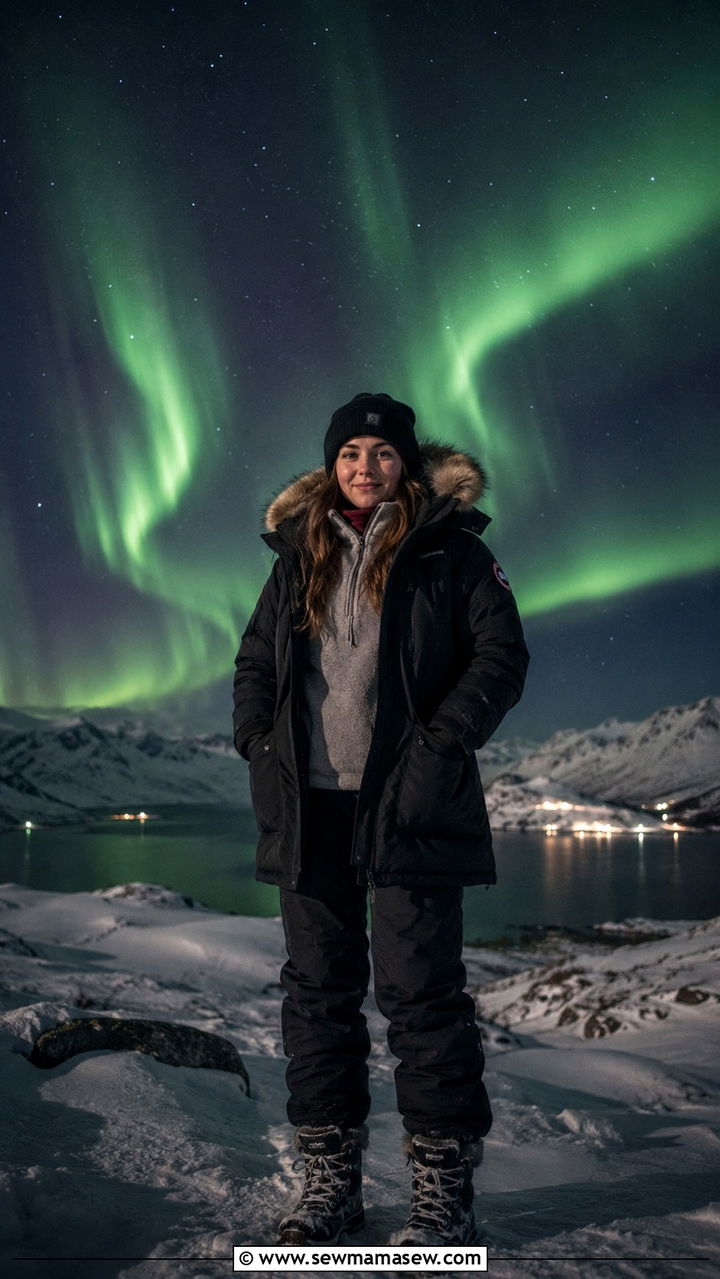 Northern Lights chasing outfit winter layers - 25 Reykjavik outfit ideas