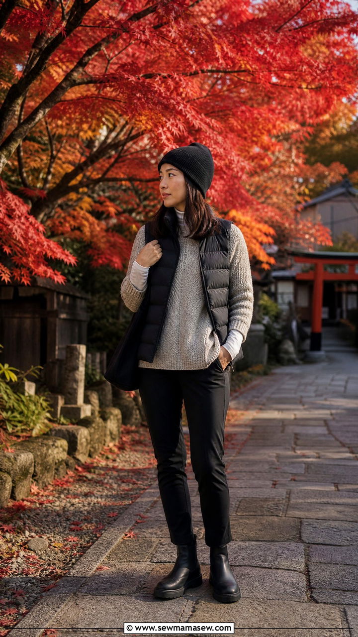 November layered outfit Kyoto - 40 What to wear in Kyoto