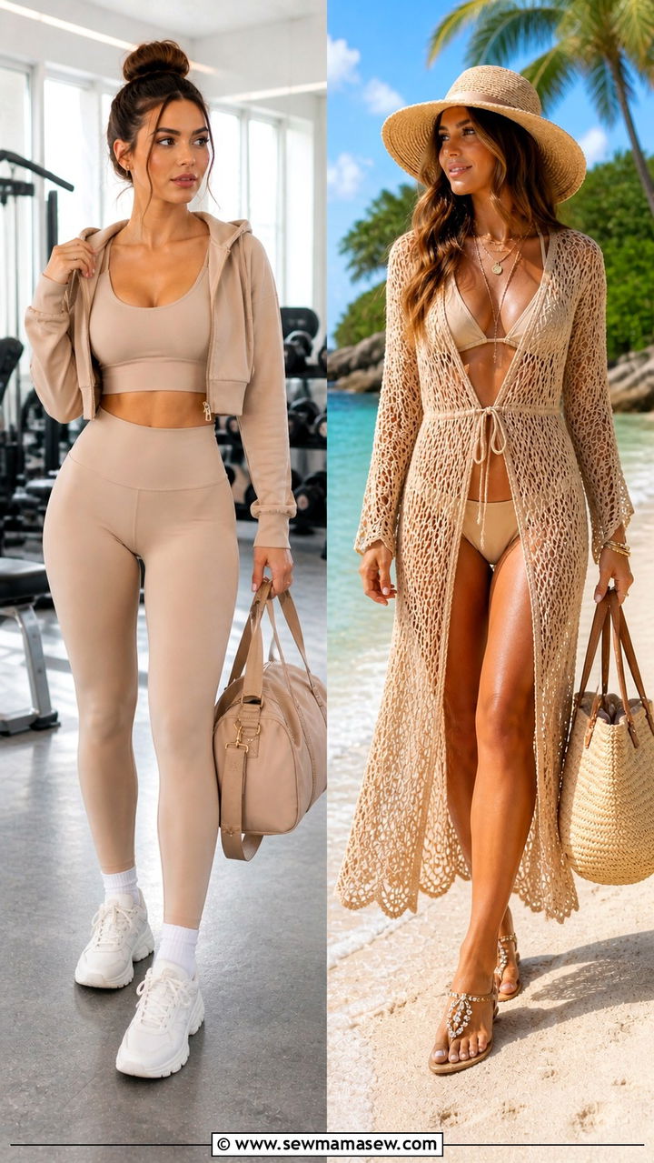Nude Crochet Cover Up Over Bikini - 40 All nude outfit ideas