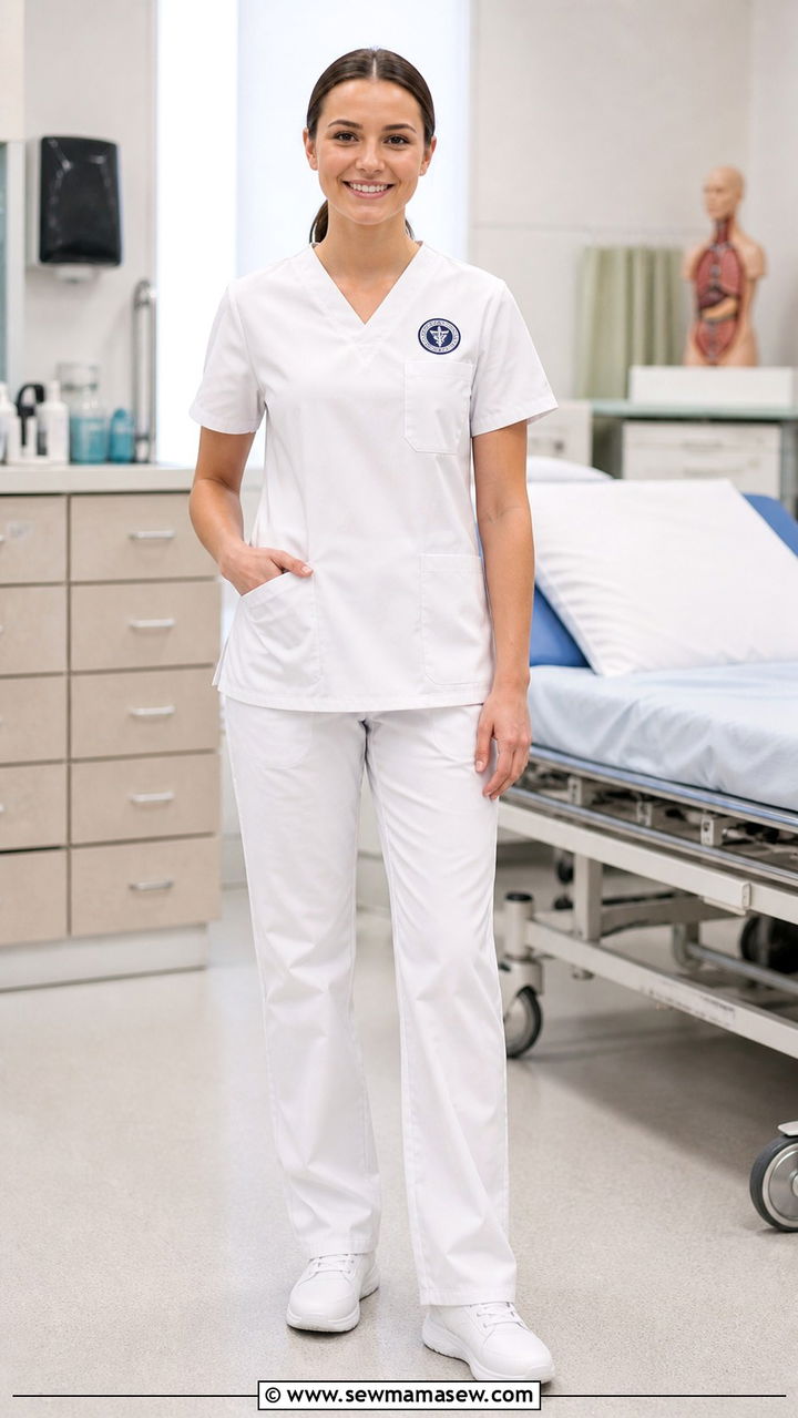 Nursing Student White Uniform Outfit - 40 Nurse outfit ideas