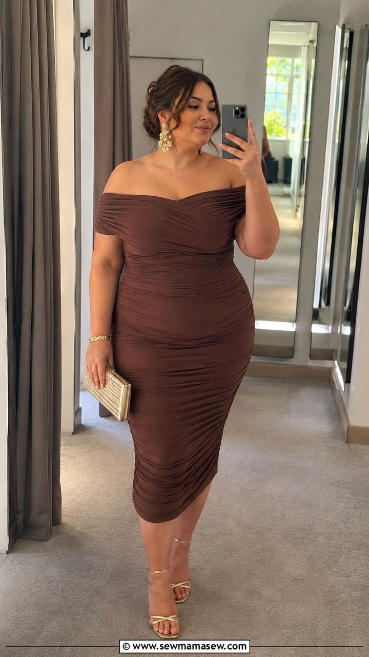 Off Shoulder Bodycon Graduation Dress Plus Size - 30 Graduation outfit ideas for plus size