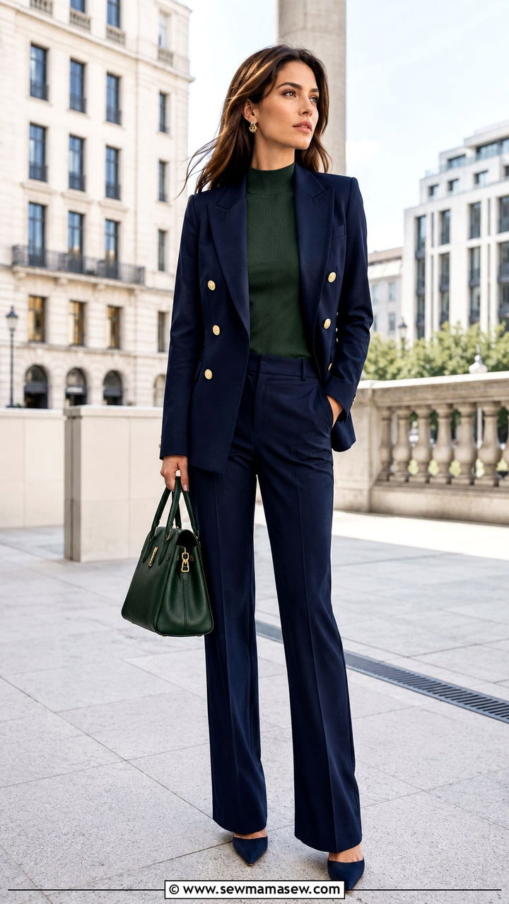 Old Money Spring Navy Blazer Outfit 2026 - 30 Spring old money outfits 2026