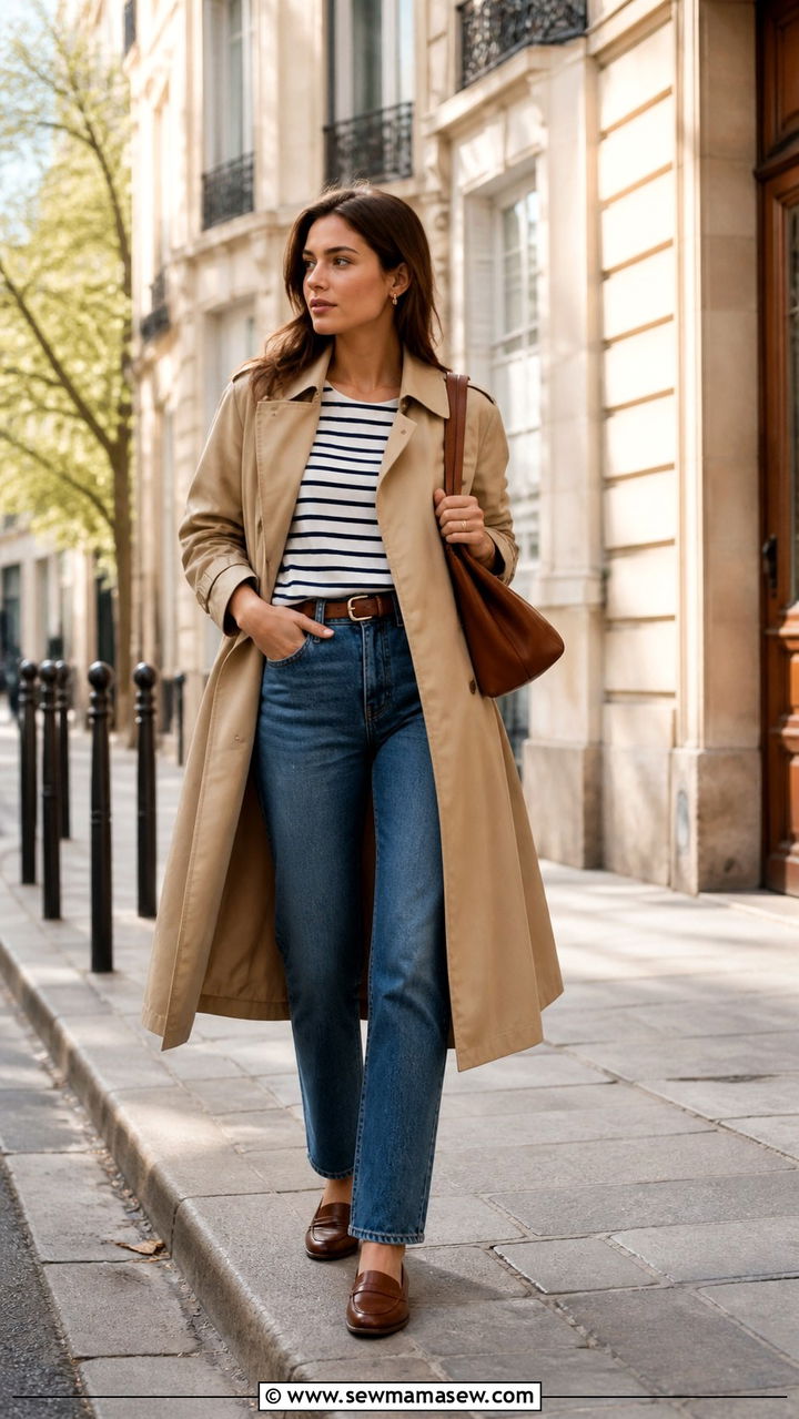 Old Money Trench Coat Outfit - 40 Old money outfit ideas