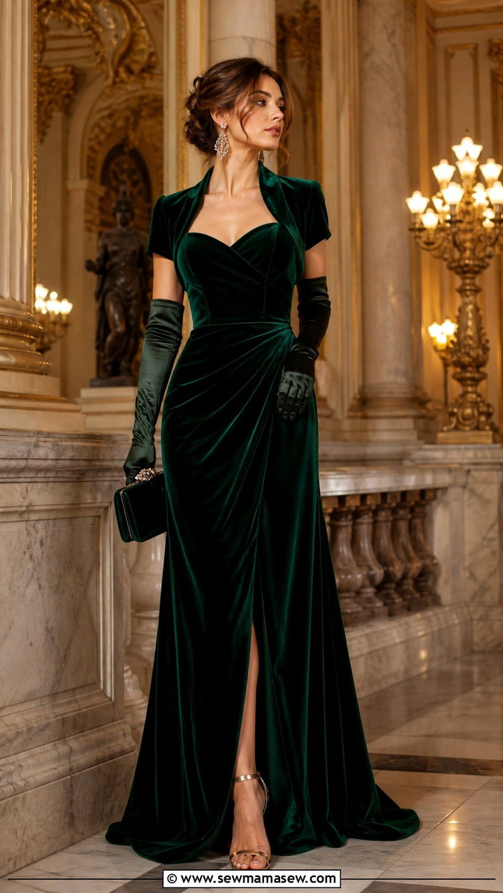Opera Aesthetic Velvet Gown Outfit - 20 2026 outfits Pinterest