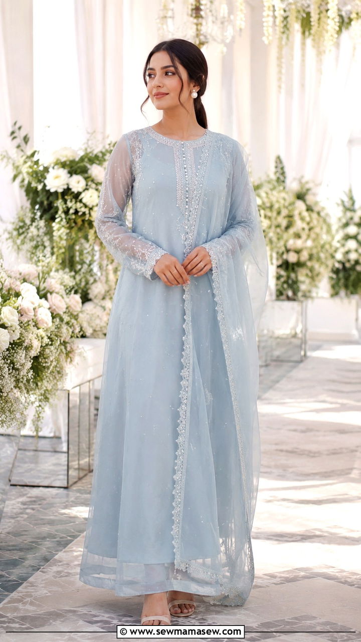Organza Dress for Nikkah Ceremony Guest - 25 Wedding guest outfit ideas Nikkah ceremony