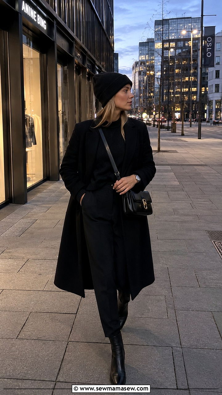 Oslo all black outfit - 25 Oslo outfit ideas