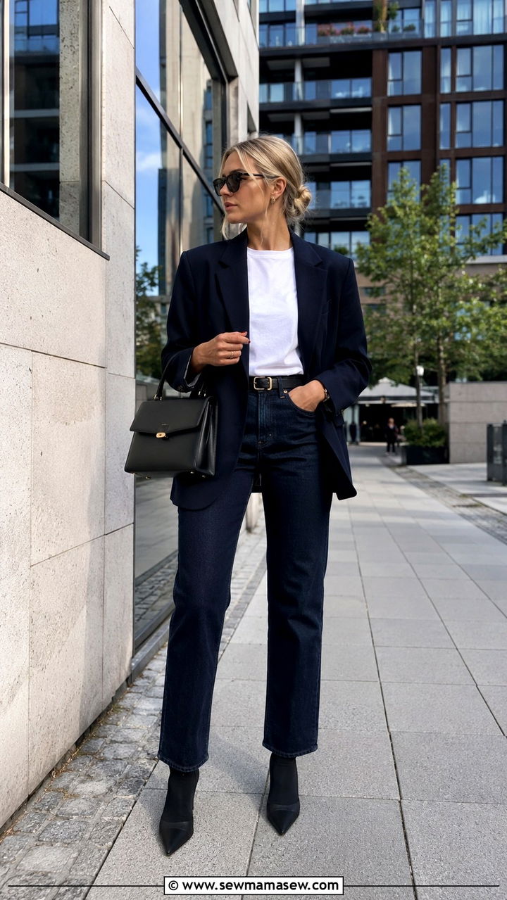 Oslo jeans and blazer outfit - 25 Oslo outfit ideas