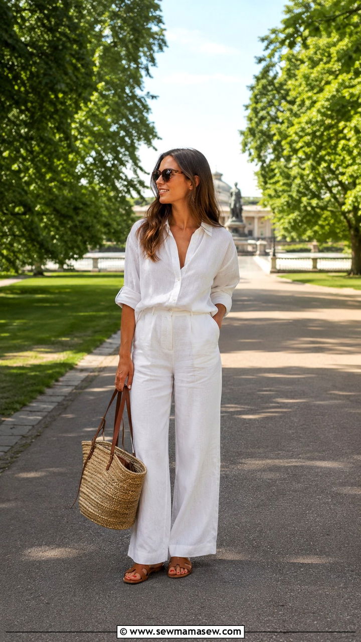 Oslo linen summer outfit - 25 Oslo outfit ideas