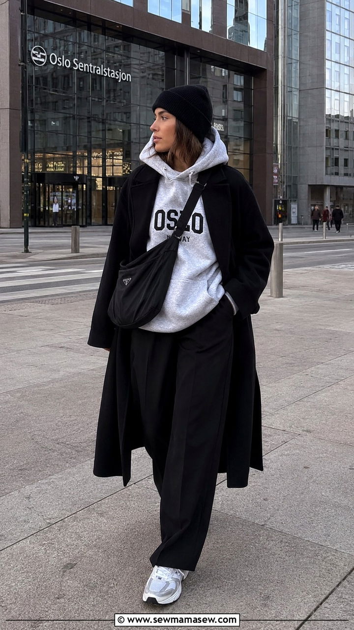 Oslo oversized hoodie outfit - 25 Oslo outfit ideas
