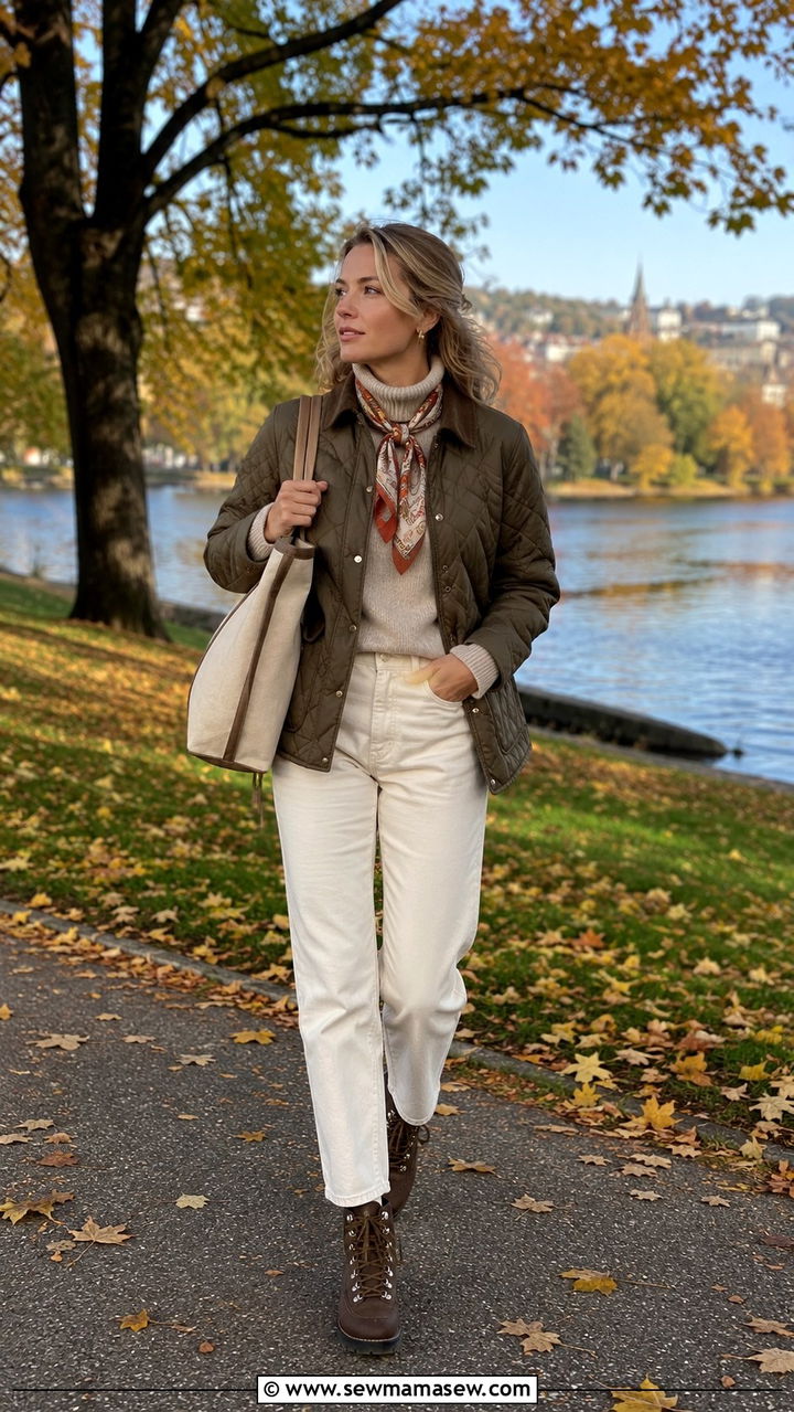 Oslo quilted jacket outfit - 25 Oslo outfit ideas