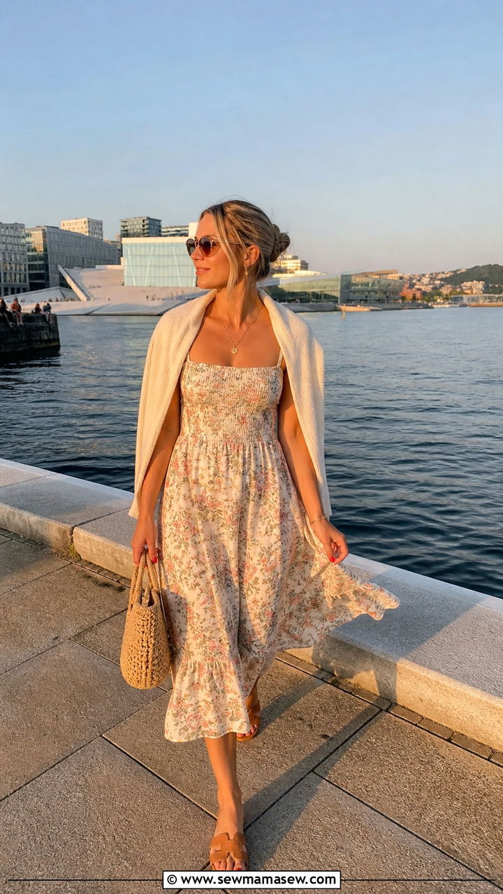 Oslo summer dress outfit - 25 Oslo outfit ideas