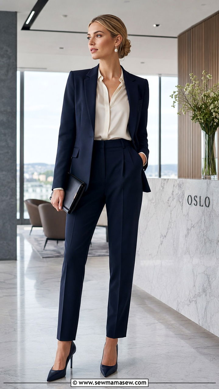 Oslo tailored pants outfit - 25 Oslo outfit ideas