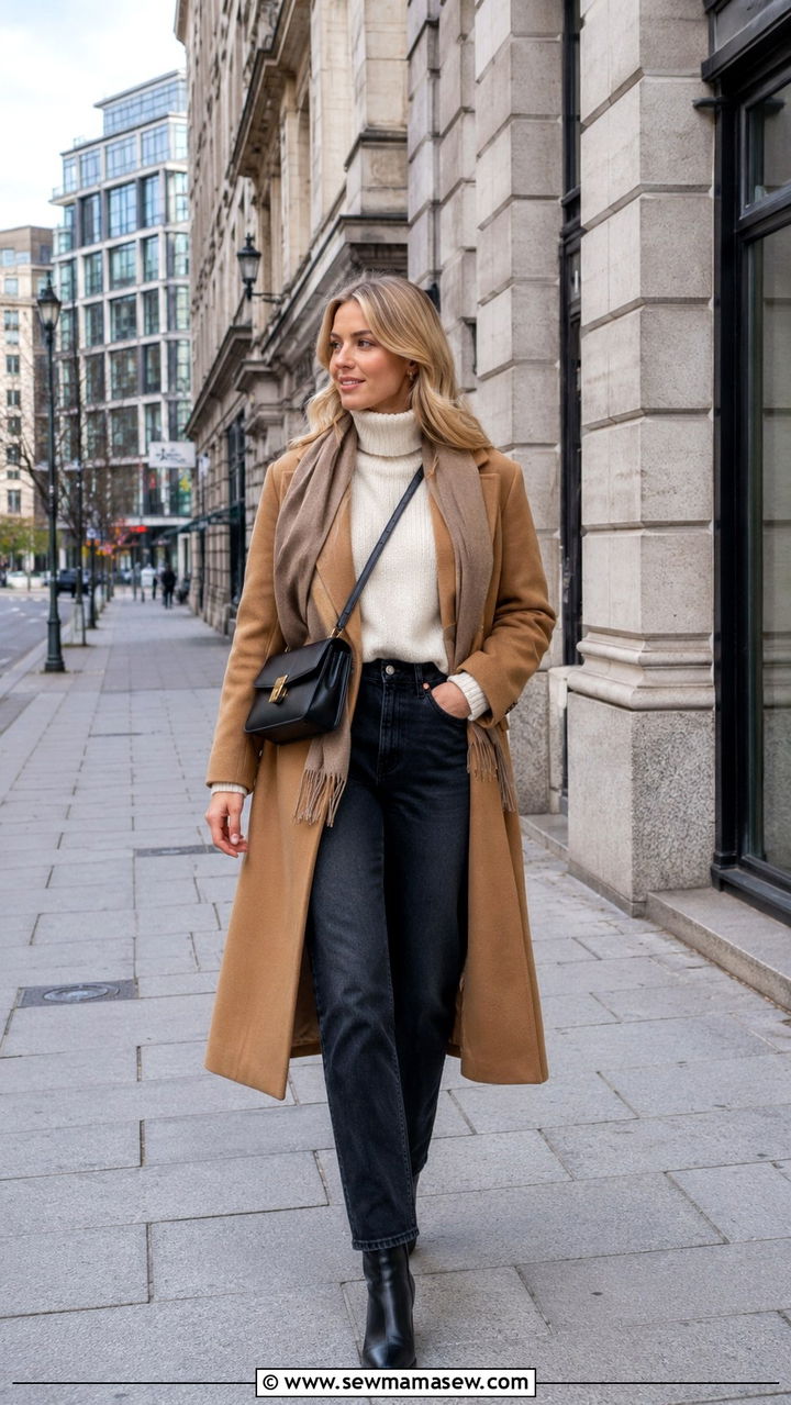 Oslo wool coat outfit - 25 Oslo outfit ideas