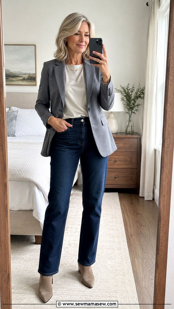 Outdated jeans for women over 50 what to wear instead - 20 Fashion mistakes to avoid over 50
