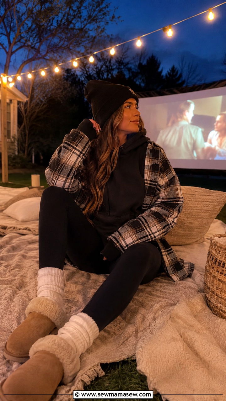 Outdoor Movie Night Outfit - 20 spring recreation dressing outfit ideas