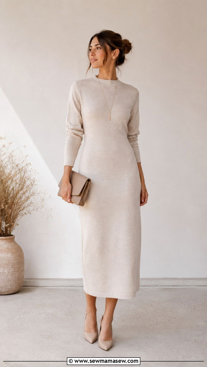 Over accessorized outfit with competing pieces - 30 Petite outfit ideas mistakes