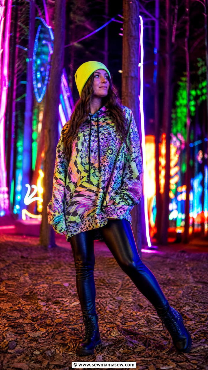Oversized Hoodie And Combat Boots Outfit - 30 Electric forest outfit ideas