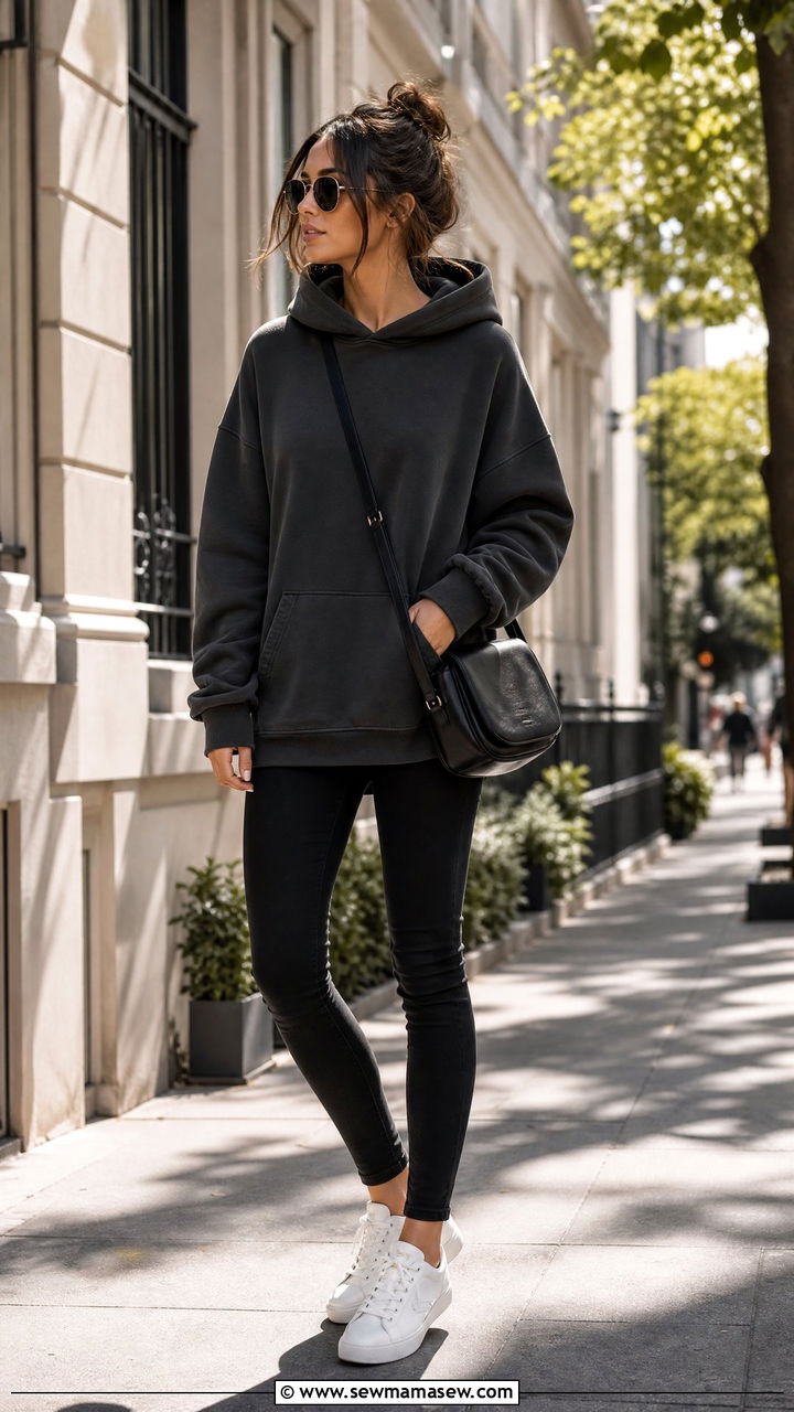 Oversized Hoodie With Skinny Jeans Outfit - 35 How to style a hoodie