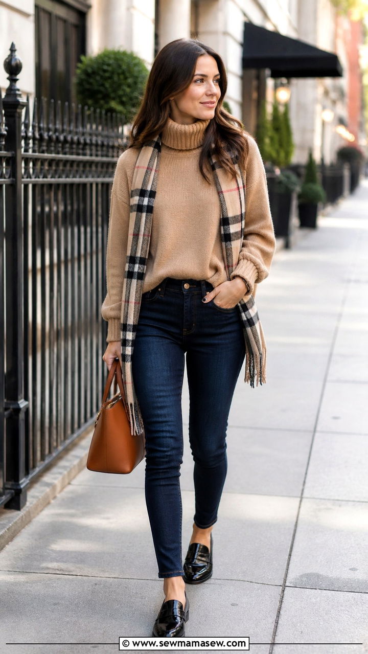Oversized sweater with denim shorts outfit - 40 Oversized sweater outfit ideas