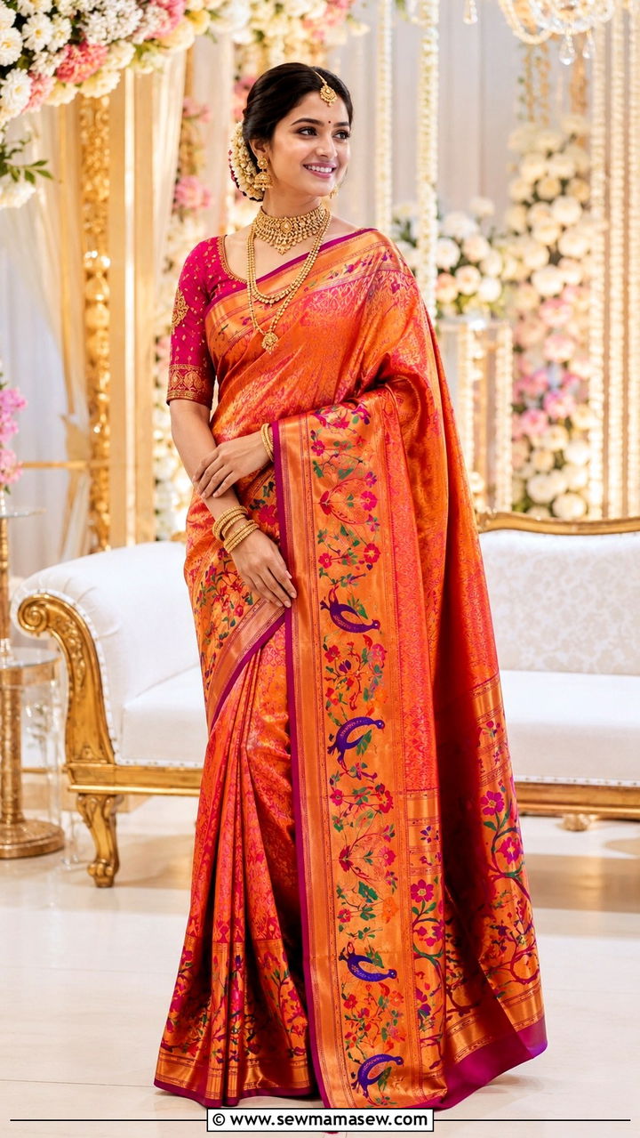 Paithani saree outfit Mumbai - 25 Mumbai outfit ideas