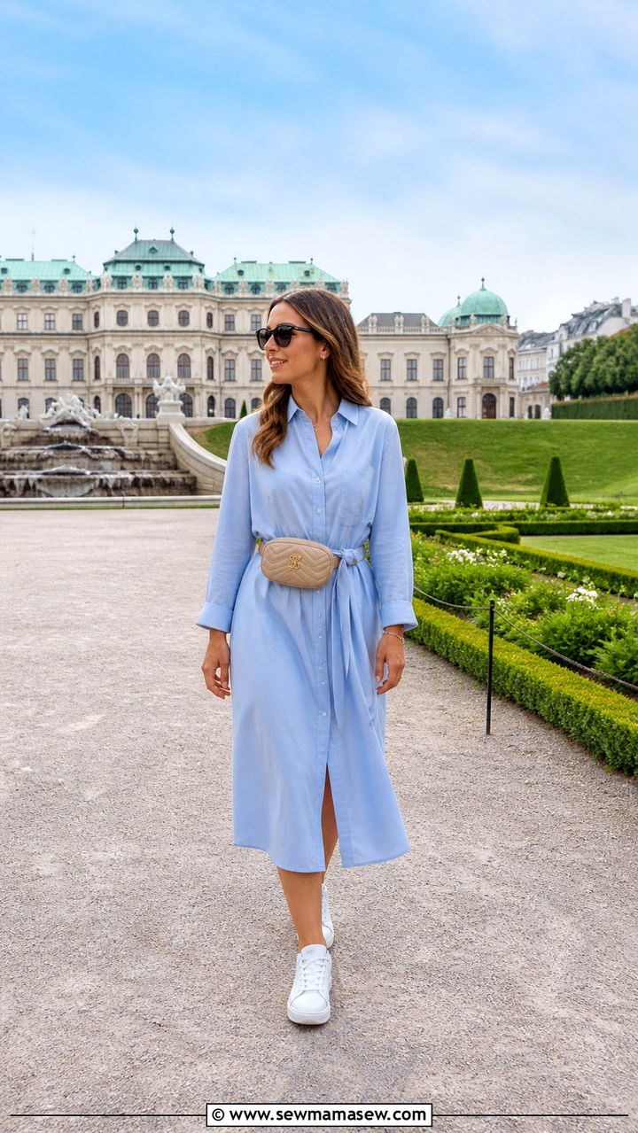 Palace visit outfit Vienna - 40 What to wear in Vienna