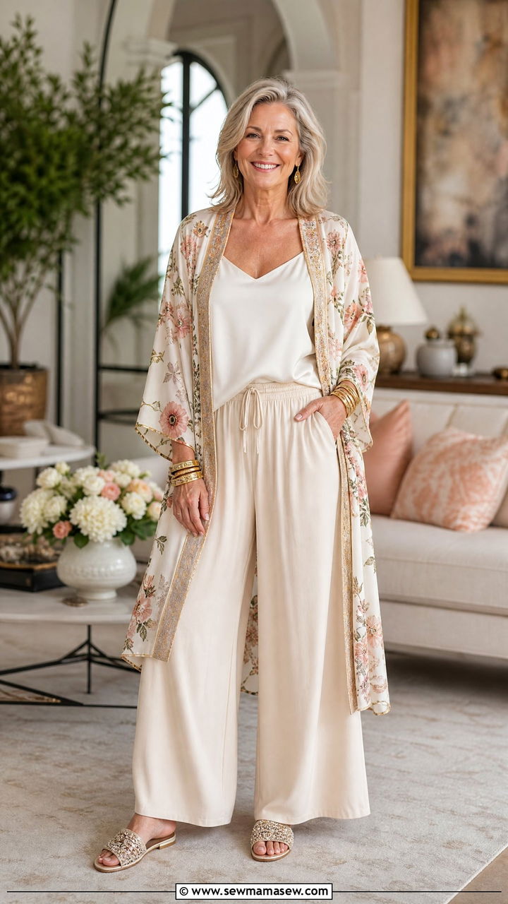 Palazzo Pants And Camisole Home Entertaining Retirement Outfit - 20 Retirement outfit ideas 2026