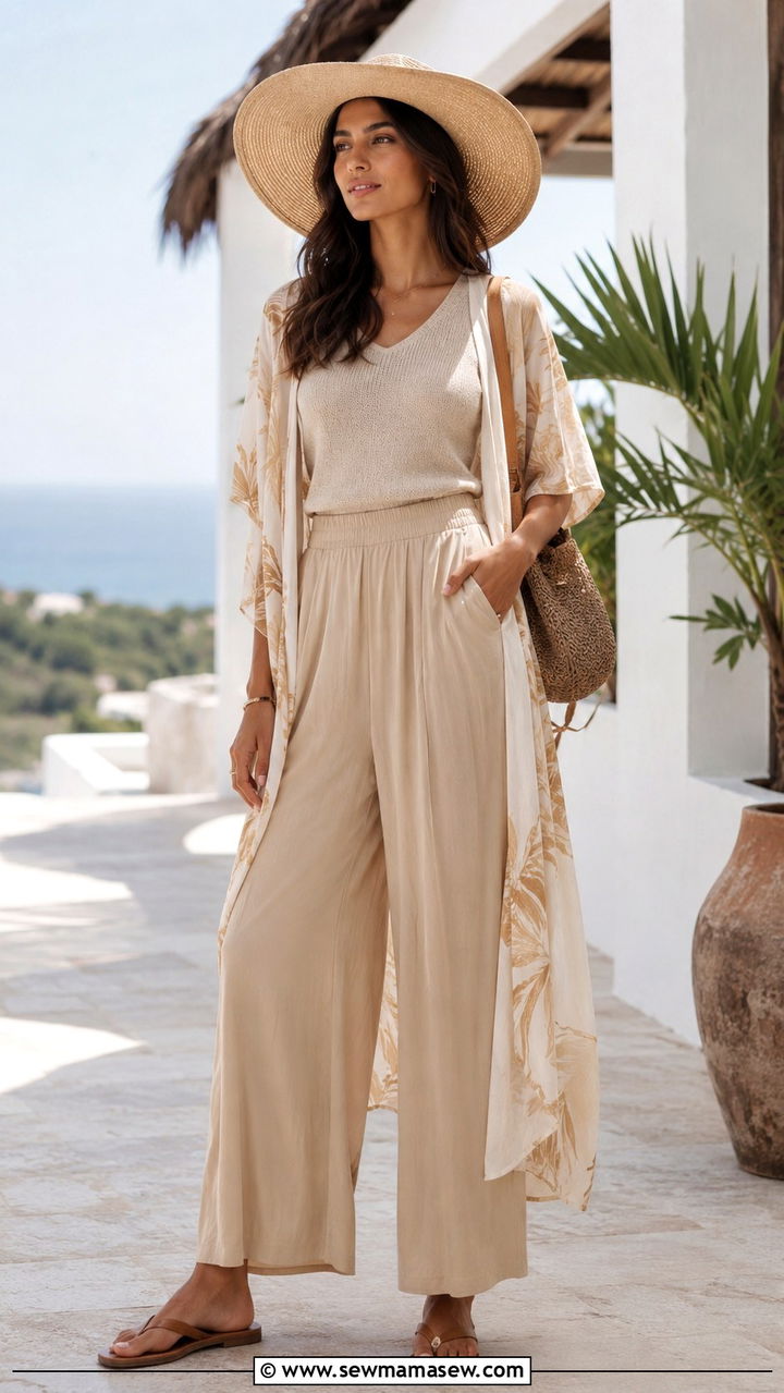 Palazzo Pants Summer Outfit Modest - 30 Modest summer outfits