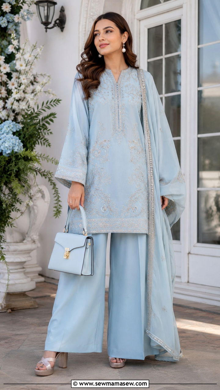 Palazzo Suit Muslim Wedding Outfit - 25 Wedding guest outfit ideas Muslim wedding